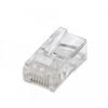 CONNETTORE RETE PLUG RJ-45 UTP PER CATEGORIA 6 